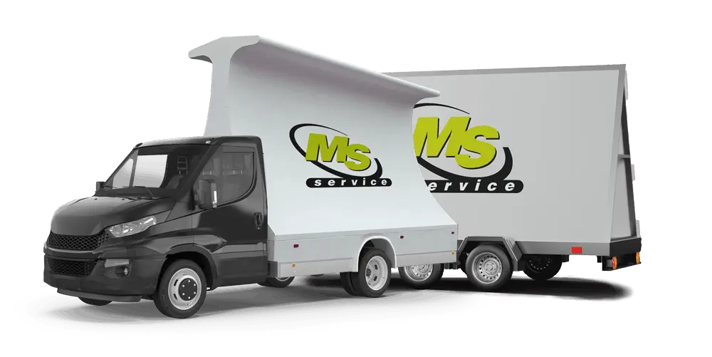 Camion vela MS Service a Vicenza